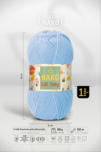 NAKO N.ako Elit Baby Νήμα Βρεφικής Κάλτσας Αντι-κομπιάσματος 10305