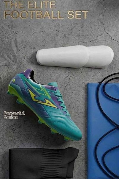 vynor atelier Men's Football Cleats Set -Bag-Protective Pads Set of 4