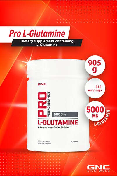 GNC برو إل-جلوتامين – 905 جرام (181 حصة)