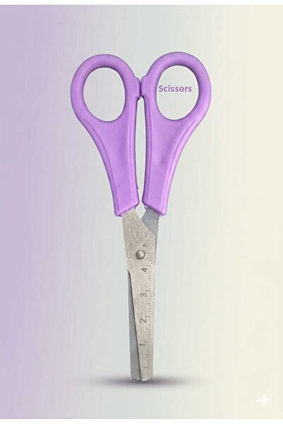 BATS Student Type Ruler Stainless Steel Scissors 1 Piece (Ks-102)