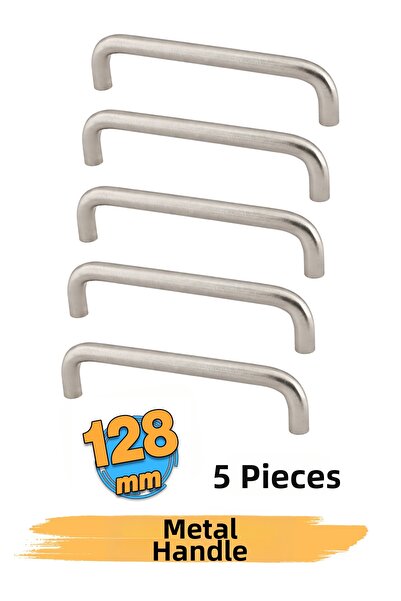 Badem10 Özen (5 τεμάχια) Σατέν (128 χιλιοστά - 12,8 εκ.) Μεταλλικά Έπιπλα Κου...