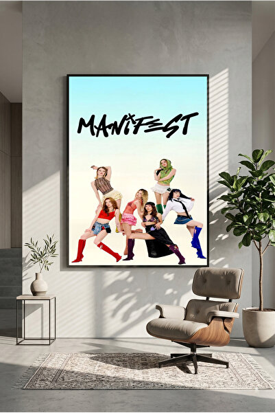 postercraft Manifest Modern Panel Tablo Poster ( Çerçevesiz )