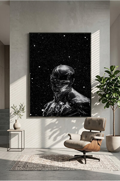 postercraft Silver Surfer Marvel Ahşap Tablo Poster (Çerçevesiz)
