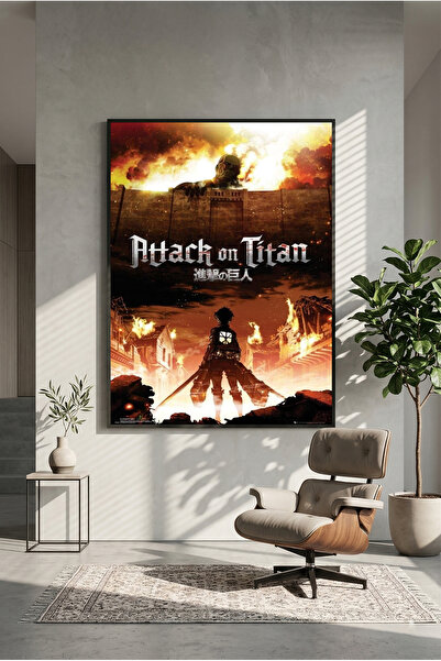 postercraft Atacul Titanilor Poster Modern de Artă Murală