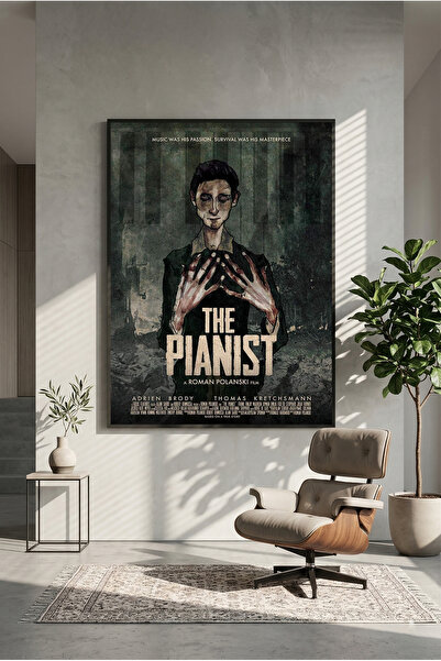 postercraft Drveni poster sa slikom iz filma Pijanista (bez okvira)
