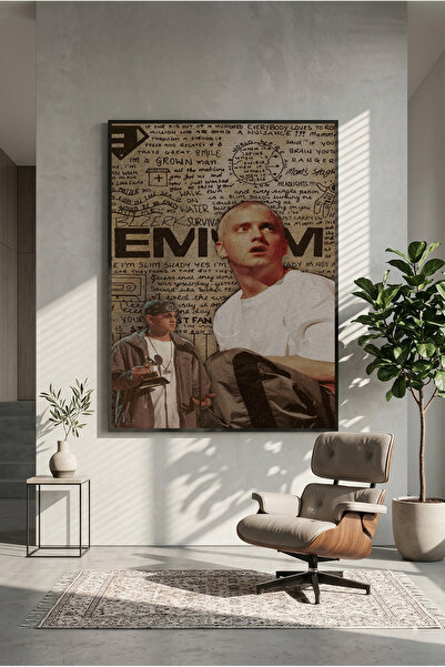 postercraft Poster modern Eminem, tip panou, imprimat pe pânză
