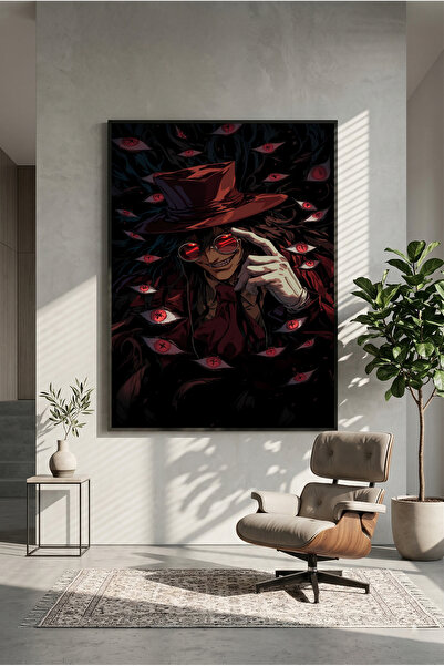 postercraft Alucard Hellsing drveni poster sa slikom (bez okvira)