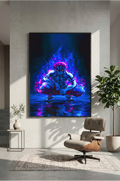 postercraft Κυνηγός Δαιμόνων Ακάζα Τέχνη Μοντέρνο Πάνελ Πίνακας Αφίσα "