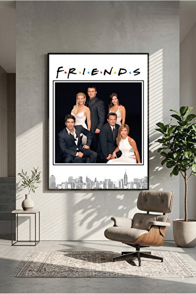 postercraft Poster din lemn Friends (fără ramă)