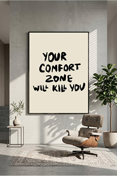 postercraft Zona ta de confort - Poster artistic modern pe panou