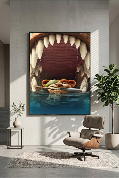 postercraft Poster modern tip panou cu pictură peisaj: Epoca de Gheață 3 Buck