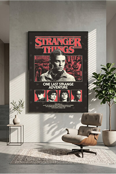 postercraft Stranger Things Modern Panel Tablo Poster ( Çerçevesiz )