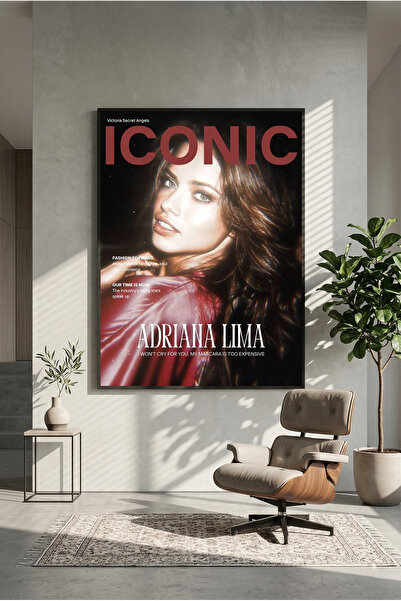postercraft Adriana Lima Ikonična Moderna Panel Slika Poster