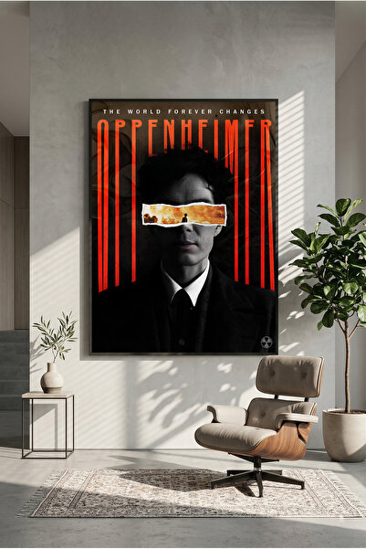 postercraft Drveni poster sa slikom Oppenheimera (bez okvira)