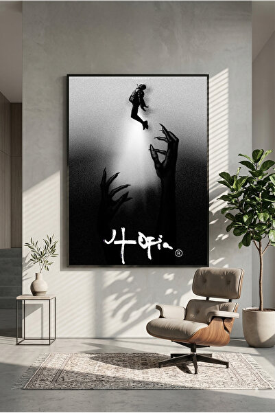 postercraft Poster modern cu pictură pe panou pentru albumul Utopia al lui Tr...