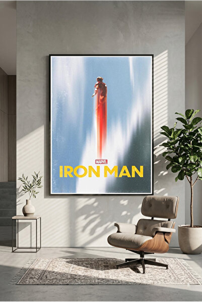 postercraft Marvel Iron Man Ahşap Tablo Poster (Çerçevesiz)