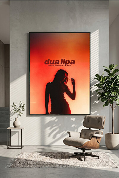postercraft Ντούα Λίπα Περιοδεία Ραδικού Οπτιμισμού Μοντέρνα Αφίσα Πίνακα Τέχ...