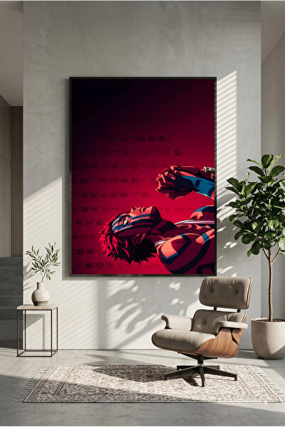 postercraft Κυνηγός Δαιμόνων Ακάζα Τέχνη Μοντέρνο Πάνελ Πίνακας Αφίσα "