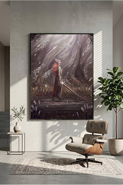 postercraft Елдън Ринг Маления Арт Дървен плакат за маса (Без рамка)