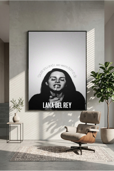 postercraft Lana Del Rey Born to Die Poster Modern tip Panou cu Ilustrație
