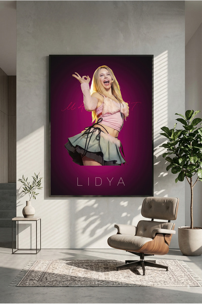 postercraft MANIFEST Lidya Özel Tasarım Ahşap Tablo Poster (Çerçevesiz)