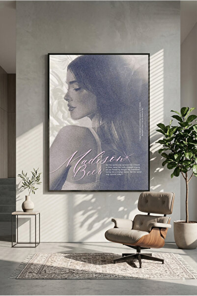 postercraft Poster sa slikom drva Madison Beer (bez okvira)