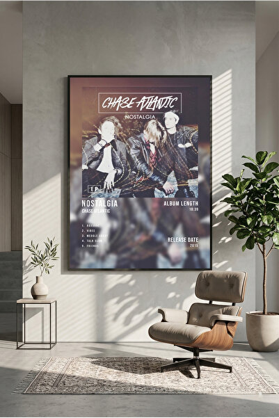postercraft Poster din lemn cu design Chase Atlantic Nostalgia EP (fără ramă)