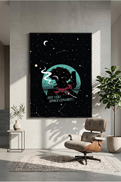 postercraft Cowboy Bepop See You Space Cowboy Art Wooden Tabletop Poster (Unf...