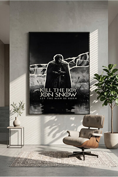 postercraft Jon Snow ubija dečaka - moderna slika na panelu, poster