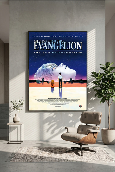 postercraft Το Τέλος του Evangelion Μοντέρνα Αφίσα Πίνακα