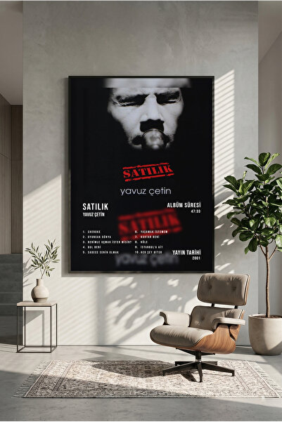 postercraft Yavuz Çetin Satılık Albüm Tasarım Modern Panel Tablo Poster ( Çer...