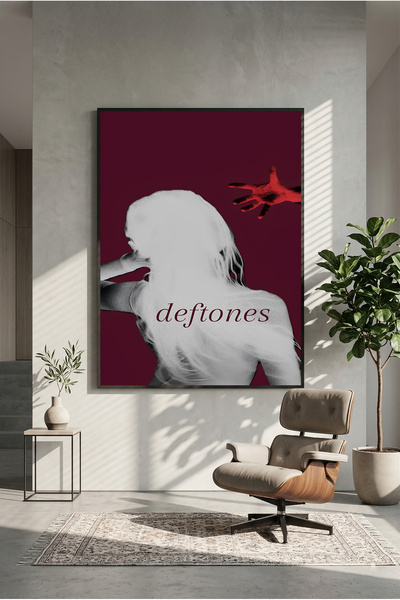 postercraft Poster Deftones Modern Panel Tablo