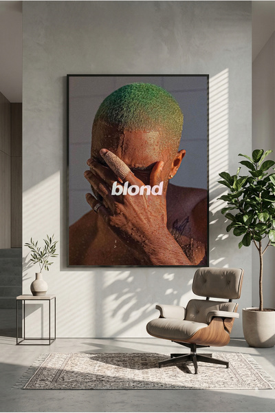 postercraft Poster din lemn pentru albumul Frank Ocean Blond (fără ramă)