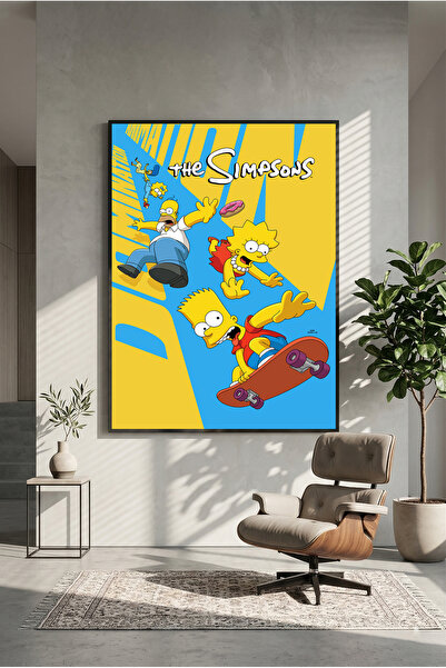 postercraft Poster pe panou modern cu The Simpsons