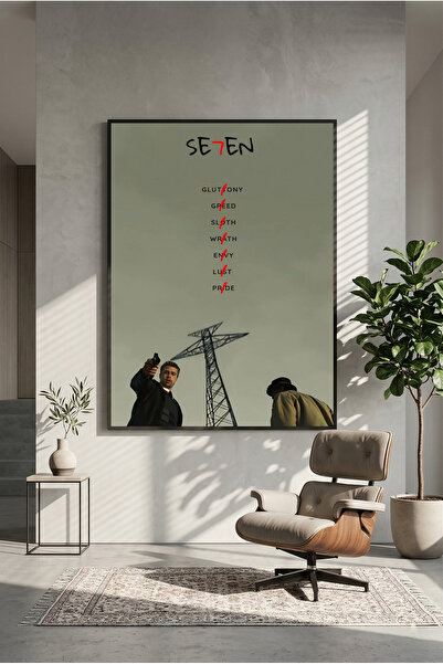 postercraft Poster din lemn Se7en (fără ramă)