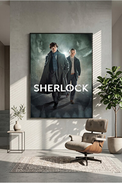postercraft Poster din lemn Sherlock (fără ramă)