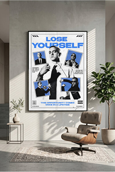 postercraft Poster modern tip panou cu pictură Eminem Lose Yourself