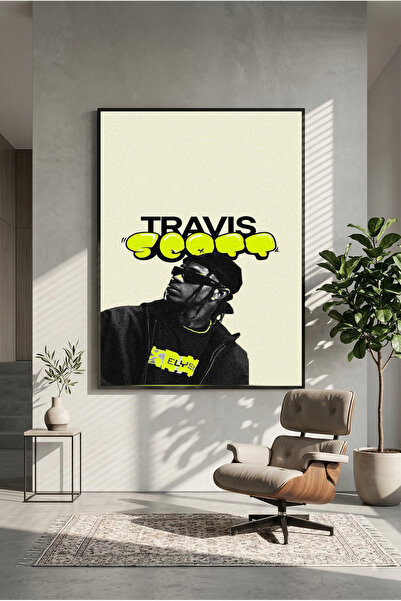 postercraft Travis Scott Artă Graffiti Poster Modern pe Panou