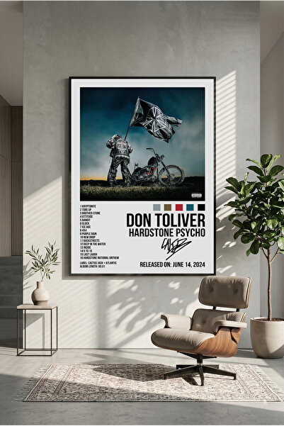 postercraft Don Toliver Hardstone Psycho Ahşap Tablo Poster (Çerçevesiz)