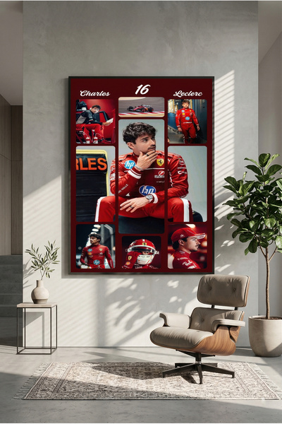 postercraft Poster modern pe panou cu Charles Leclerc