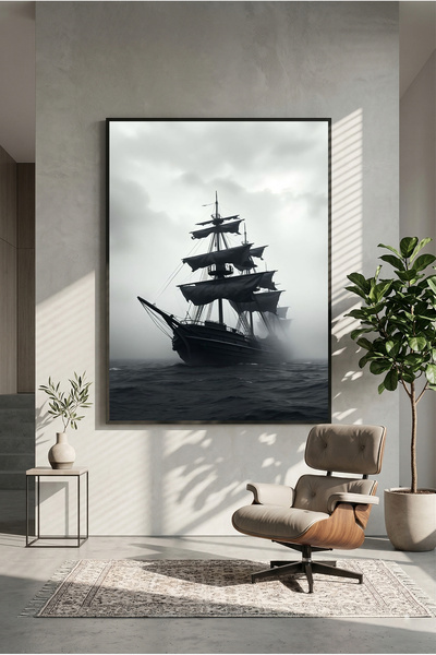 postercraft Big Ship Art Wooden Table Poster (Unframed)