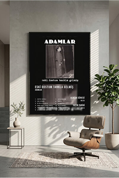 postercraft Poster cu pictură pe panou modernă, design album, cu textul „Guys...