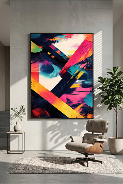 postercraft Poster pictat pe lemn colorat (fără ramă)