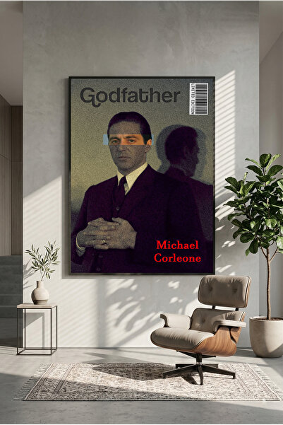 postercraft Νονός Μάικλ Κορλόνε Μοντέρνα Αφίσα Πίνακα Τέχνης