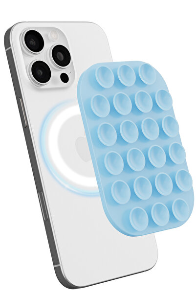 WANNA PROTECT Magsafe Manyetik Özellikli Vakumlu Telefon Tutucu, Cep Telefonu...