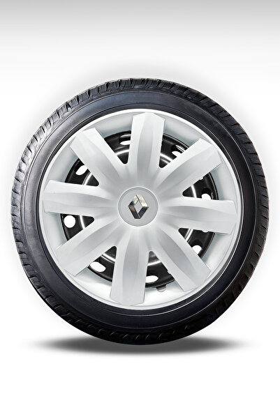 FRWY Renault Araçlar İçin Universal 14" inç 4 Adet 1 Takım Jant Kapağı ( Symb...
