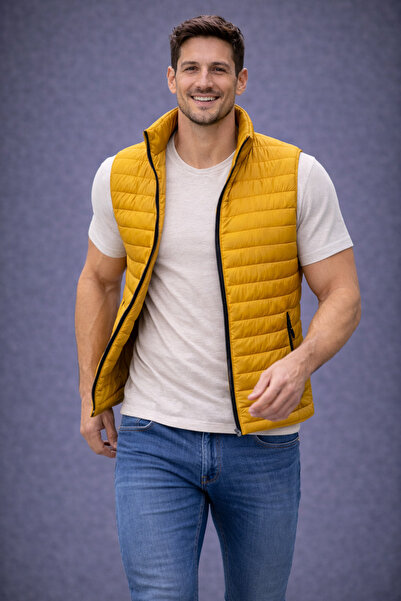 DYNAMO Mustard Inflatable Vest