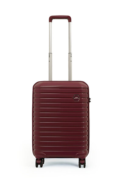 GROUND Vanille Kabin Boy Valiz Bordo - 10663