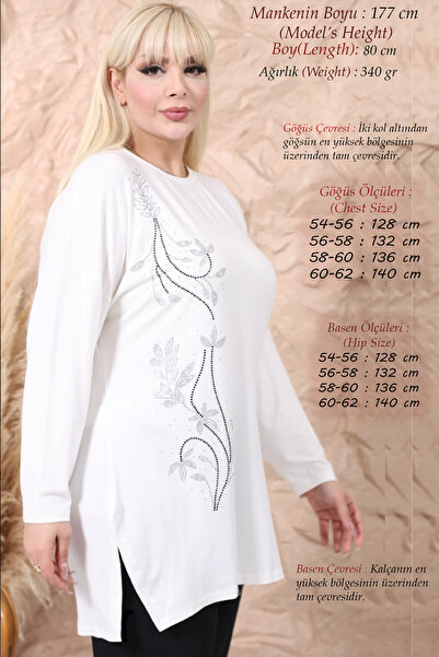 Laden Γυναικεία μπλούζα μεγάλου μεγέθους, χτενισμένη βαμβακερή, αντιιδρωτική,...