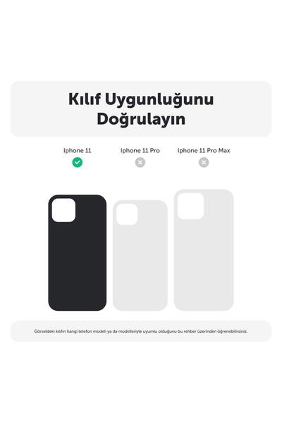 Zebana Apple iPhone 11 Uyumlu Kılıf Sararmaz ClearMag Kılıf (M-Safe Uyumlu) Şeffaf